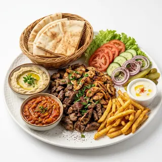 Plat Shawarma Mixte