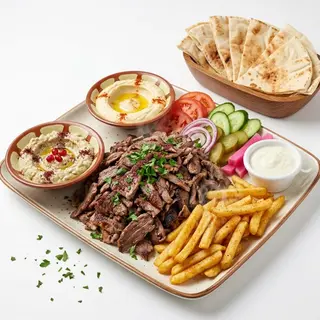 Plat Shawarma Viande
