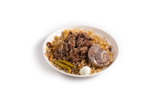 Плов с яйцом и казы (500г)