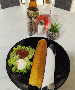 Pohovani palačinak šunka i sir