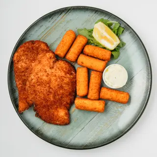 Pohana piletina s kroketima