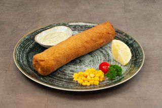 Pohovana palačinka sa piletinom i gljivama