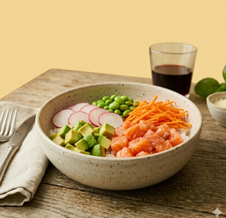 Pokè salmone
