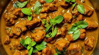 Pollo menta massala
