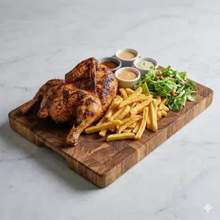 Pollo arrosto menù