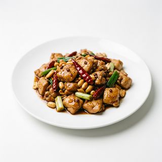 Pollo gong bao piccante