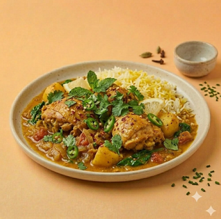 Pollo al curry