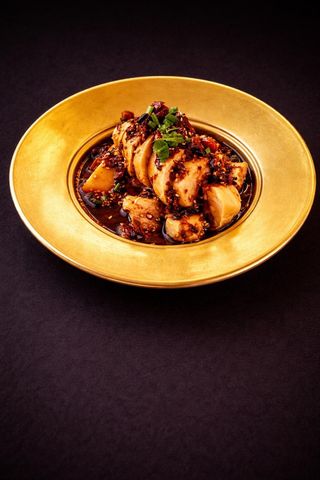 Pollo piccante del Sichuan