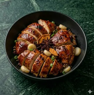 Pollo arrosto agli aromi cinesi