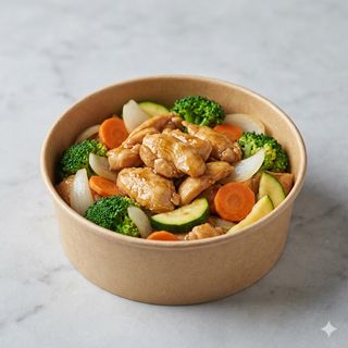 Pollo alle verdure