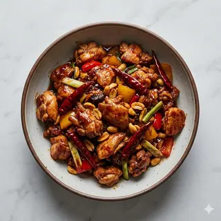 204 Pollo con peperoni piccante