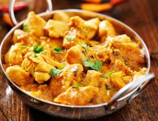 Pollo curry piccante