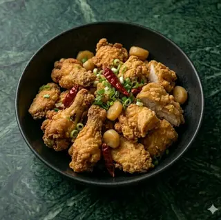 Pollo con anacardi