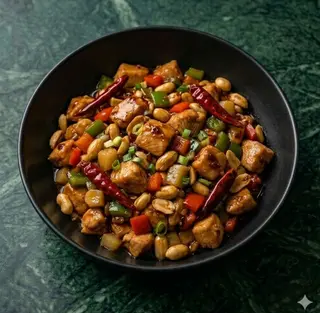 Pollo speciale in salsa piccante sichuan