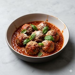 Polpette di manzo al sugo