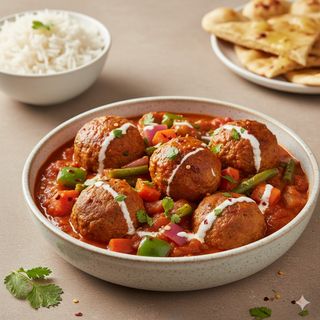 Polpette pollo e verdure