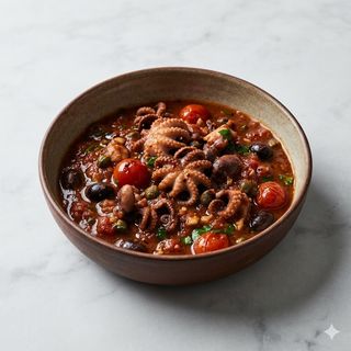 Polpo alla luciana