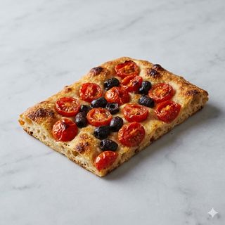 Pomodorini e olive teglia intera(per 4/5 persone)