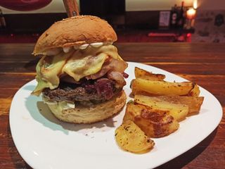 Pork burger