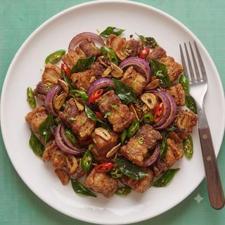 Pork fried