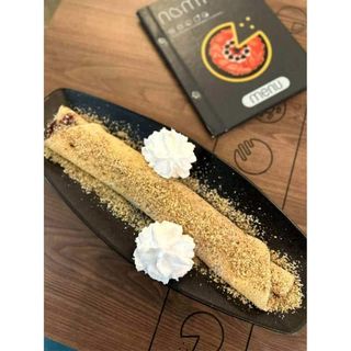 Posni palačinci sa džemom i orasima