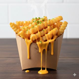 Potato cheese fries