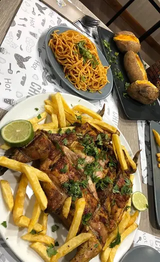 Poulet Grillé & Gamiture