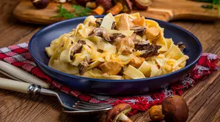 Pâte Poulet champignon