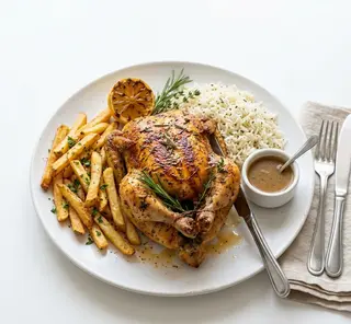 Plat De Poulet Entier
