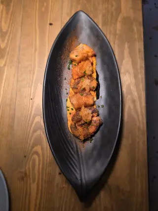 Poulpe Frit Au Gingembre
