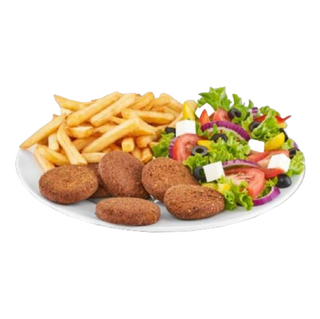 Menu Prato de Falafel