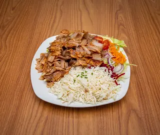 Prato de Kebab de Vaca
