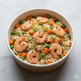 Prawns fried rice