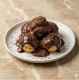 Profiteroles nero