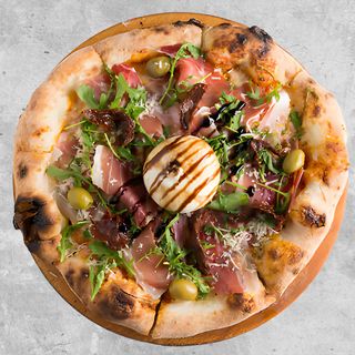 Prosciutto con burrata