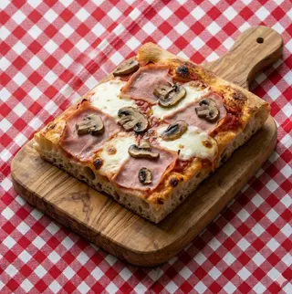 Prosciutto cotto e funghi - trancio