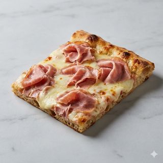 Prosciutto cotto e mozzarella teglia intera(per 4/5 persone)