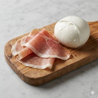 Prosciutto di Parma DOP e Bufala Campana