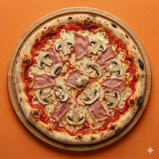 Prosciutto e funghi