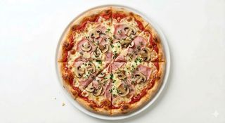 Prosciutto e funghi