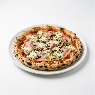 Prosciutto e funghi