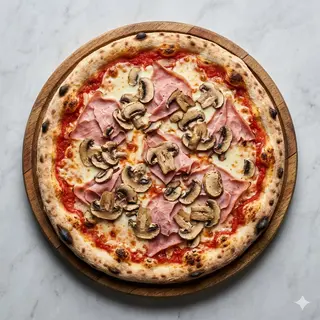 Prosciutto e funghi