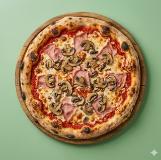 Prosciutto e funghi