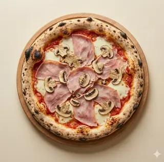 Prosciutto e funghi