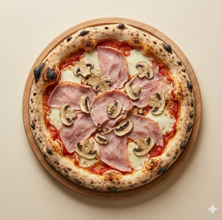 Prosciutto e funghi