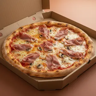 Prosciutto e funghi