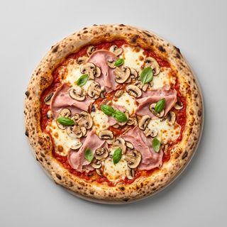 Prosciutto e funghi