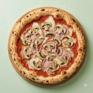 Prosciutto e funghi