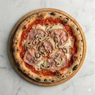 Prosciutto e funghi