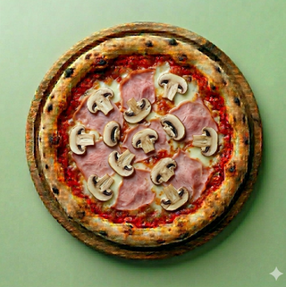 Prosciutto e funghi